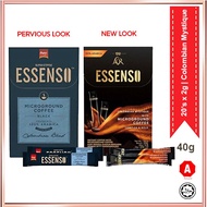 SUPER ESSENSO / LOR / MICROGROUND COLOMBIAN BLEND INSTANT BLACK COFFEE 40G / MANDHELING BLEND INSTAN