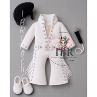 Crochet Elvis Presley-Inspired Baby Boy Costume Set
