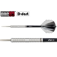 (SALE) ONE80 STEEL TIP DARTS - 24G HD TUNGSTEN DART STRIKE 01 (24G)