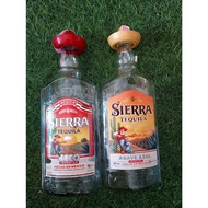 Empty Liquor Bottle Sierra Silver Tequila-700ml Hat