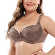 Parifairy Ultra Thin Women's Sexy Lace Bra - Plus Size Lingerie (38D-48D)