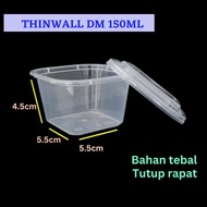SJR23) Thinwall 150ml Thinwall kotak cup puding