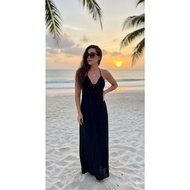 LONG DRESS WITH KNITTED BRA LDR002 & CAMILLA KNITTED DRESS DC002