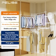 Pelise Adjustable Sampayan Clothes Rack Stand Floor To Ceiling Tension Drying Rack Clothes Hanger