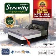 Kasur Matras Serenity ELITE Supreme Spring Bed Uk. 120 / 160 / 180 x 200 Springbed ( Mattress Only ) (KHUSUS AREA MAKASSAR)