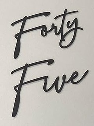 Happy 45th Birthday Cake Topper, Cheer to 45th Years Funny 45th Cake Topper for Men,45 Cake Topper F