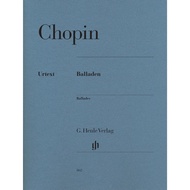 (Piano) Chopin BALLADE/BALLADES-Henle Urtext Edition (HN862)