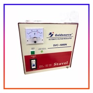 Goldsource AVR  SVC5000N withServo motor & Time On Delay 5000watts