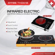Swiss Thomas Induction Cooker Electric Dapur Gas Single Double Burner Gas Stove Electric Ceramic Inf