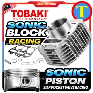 TOBAKI RACING Sonic Block Piston WAVE125 SRL115 Fi SRL110 SRL115 KRISS120 EX5 DREAM WAVE100 EX5 CLAS