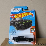Hotwheels 69 Ford Mustang Boss 302 Black 2020Original