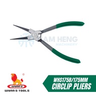 WYNN'S WHS175B INTERNAL STRAIGHT CIRCLIP PLIERS 175MM