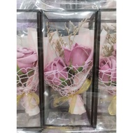 Rose Soap Flower 2Pcs - Valentine's Day, Mother's & Father Day, Graduation Day