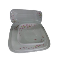 Corelle Sakura Square set of 6pcs