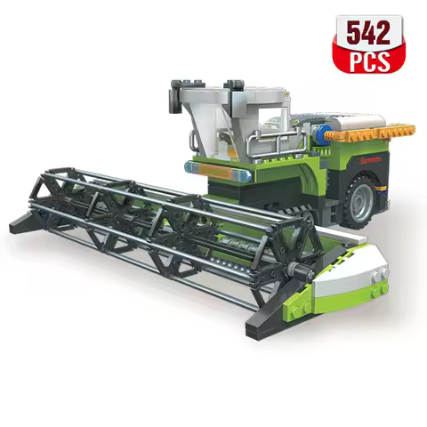 Corn Harvester Building Blocks Building Blocks Sets Suitable for Birthday Gifts ,Compatible with Leg