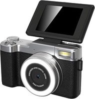 Andoer 4K Digital Camera 48MP Resolution 18X Zoom Compact Travel Size for Selfie and Video Recording