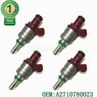 ชุด 4 PCS หัวฉีดน้ำมันเชื้อเพลิง OEM A2710780023 สำหรับ Mercedes-Benz W203 CL203 S203 C209 W211 S211 R171 1.8L=Set Of 4 PCS Fuel Injector OEM A2710780023 For Mercedes-Benz W203 CL203 S203 C209 W211 S211 R171 1.8Lชุด 4 PCS หัวฉีดน้ำมัน