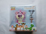 迪士尼反斗奇兵 Lotso 八達通配飾 SKETTO 品牌推出的 玩具總動員 (Toy Story) 主題 勞蘇 (Lotso) 八達通配飾。此產品適用於成人