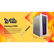 Casing Cube Gaming WRITE Casing PC Free Spidol dan Kain CASING PC