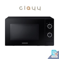 SAMSUNG ไมโครเวฟ SOLO 700 วัตต์ 20 ลิตร สีดำ รุ่น MS20A3010AL/ST เตาไมโครเวฟ microwave MS20A3010AL