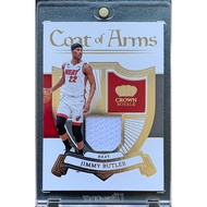 2022-23 Jimmy Butler Crown Royale Coat of arms Game worn