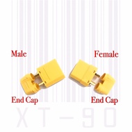 XT90 Connector XT90 ขั้วต่อไฟพร้อมที่ปิด 1ชุด