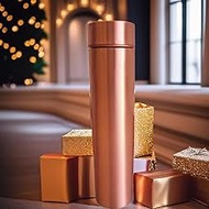 2activelife Hammered Design Pure Copper Water Bottle | Seamless Leakproof Water Bottle for Home, Office, Hotel, Travelling and Gifting | Drink More Water and Immediately Reap the Health - 25.3oz