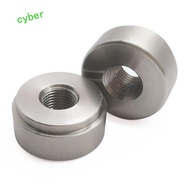 CYBERLINX 1/8 "NPT PIPE, Weld on Weld in Auto Part, Silver Flange Connector Thread Weld Bung Pipe