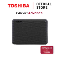Toshiba External HDD (1TB) USB 3.2 SuperSpeed, HDD 2.5 รุ่น Canvio Advance V10Security/Auto-backup ส