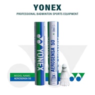 YONEX BADMITON SHUTTLECOCKS AEROSENSA 50 AS-05 6pcs 12pcs