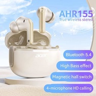 Acer หูฟังบลูทูธไร้สาย เสียงดี เบสนุ่ม ใส่สบาย ดูหนังฟังเพลงไม่ดีเลย์ รุ่น AHR155 พร้อมเคสสุดพรีเมีย