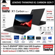 Lenovo ThinkPad X1 Carbon Series Laptop | Gen 12 / 11 / 10 | 1 Year Warranty | Core i5 i7 / Ultra 7 