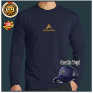 KATUN Buy a shirt and get a free hat E9ER Men's T-shirt GoldDT (Bonus Hat) Long Sleeves, Thick and S