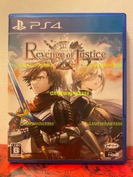 《日本遊戲快閃價》（中古二手）日版 PS4遊戲 正義復仇  戰略SRPG Revenge of Justice 日文版