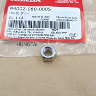 Nuts, Y-shaped pass bolts for brake pads DREAM, WAVE, FUTURE... 8mm zin 94002-080-000S, 94001-080-00