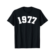 1977 Men's Retro Black T-Shirt --47th Birthday T-Shirt