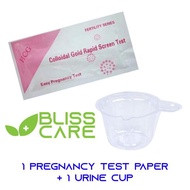 HCG Early Urine Cup Rapid Pregnancy Test Strips Midstream Early Detection Kit Home Testing