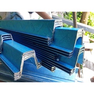 1pc Batten 150cm  (~59inci/5kaki 11inci) DIY59 BESI V BIRU PARA RAK BUNGA / TANAMAN  / BATTEN 0.43mm