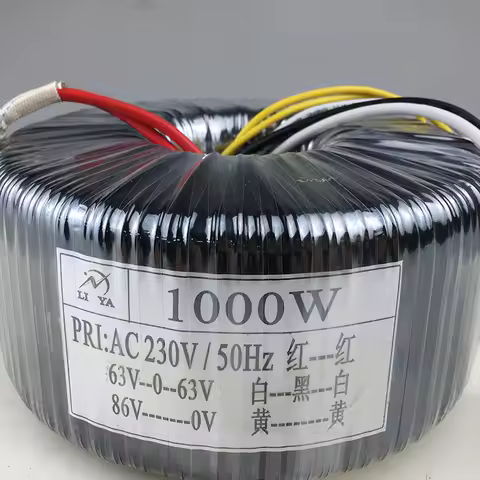 1000W toroidal transformer 230V to 12V24V36V48V63V power amplifier transformer amplifier power suppl