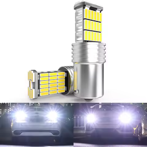 2pcs P21W Led Canbus 1156 BA15S LED Bulb Car Reverse Light for BMW E46 E34 E53 X5 E70 E90 E36 E60 E3
