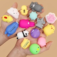 Mochi Squishies Kawaii Cartoon Squishy Toys 100PCS For Kids Relief Stress Ball Squeeze Party Favors 