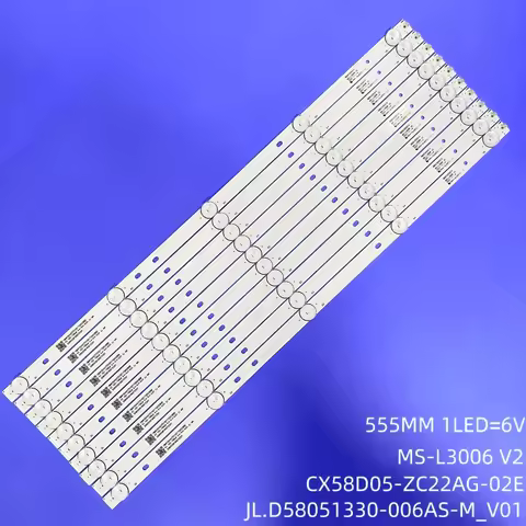 NEW LED BackLight Strip For CX58D05-ZC62AG-02 K58DLX11US ST-6040U RT58 HL-00580A30-0501S-04 A0 JL.D5