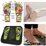 35cm Meditation Yoga Pad Plastic Stone Acupressure Therapy Foot Massager Mat Cushion Walking Running