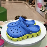 Crocs หลุมรองเท้าผู้ชายแท้และหญิงรองเท้ากีฬารองเท้าแตะรองเท้าแตะ Dieter ชายหาดฤดูร้อนรองเท้าแตะ