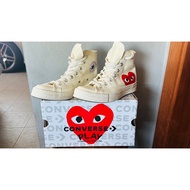 PRE 🖤AUTH CONVERSE CDG HIGH CUT OFF WHITE WITH ORIGINAL BOX