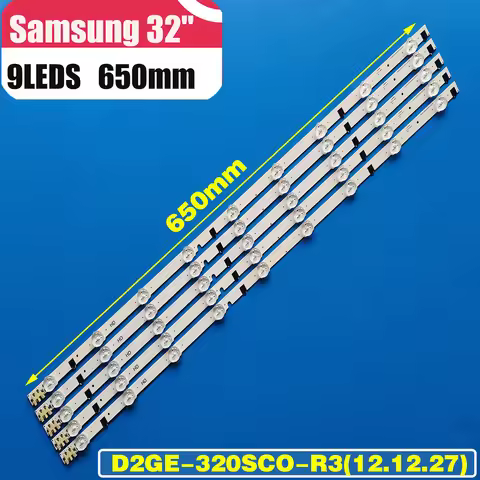 10Kit LED Bars For UE32F4000AW UE32F5000AK UE32F5030AW UE32F5300AW UE32F5300AK D2GE-320SC0-R3 2013SV