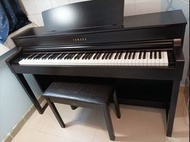 二手電子琴連凳 Yamaha Digital Piano CLP-545 R 深玫瑰木色