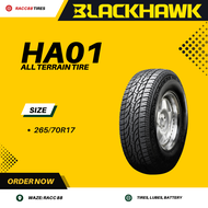 BLACKHAWK TIRE  265/70R17 HA01 ALL TERRAIN TIRE