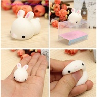 FSSG Mochi Cute Bunny Rabbit Squishy Squeeze Healing Stress Reliever Toy Gift Decor  HOT