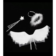 Angel wings fairy child | Wings set angel fairy costume kids wing | White angel wings